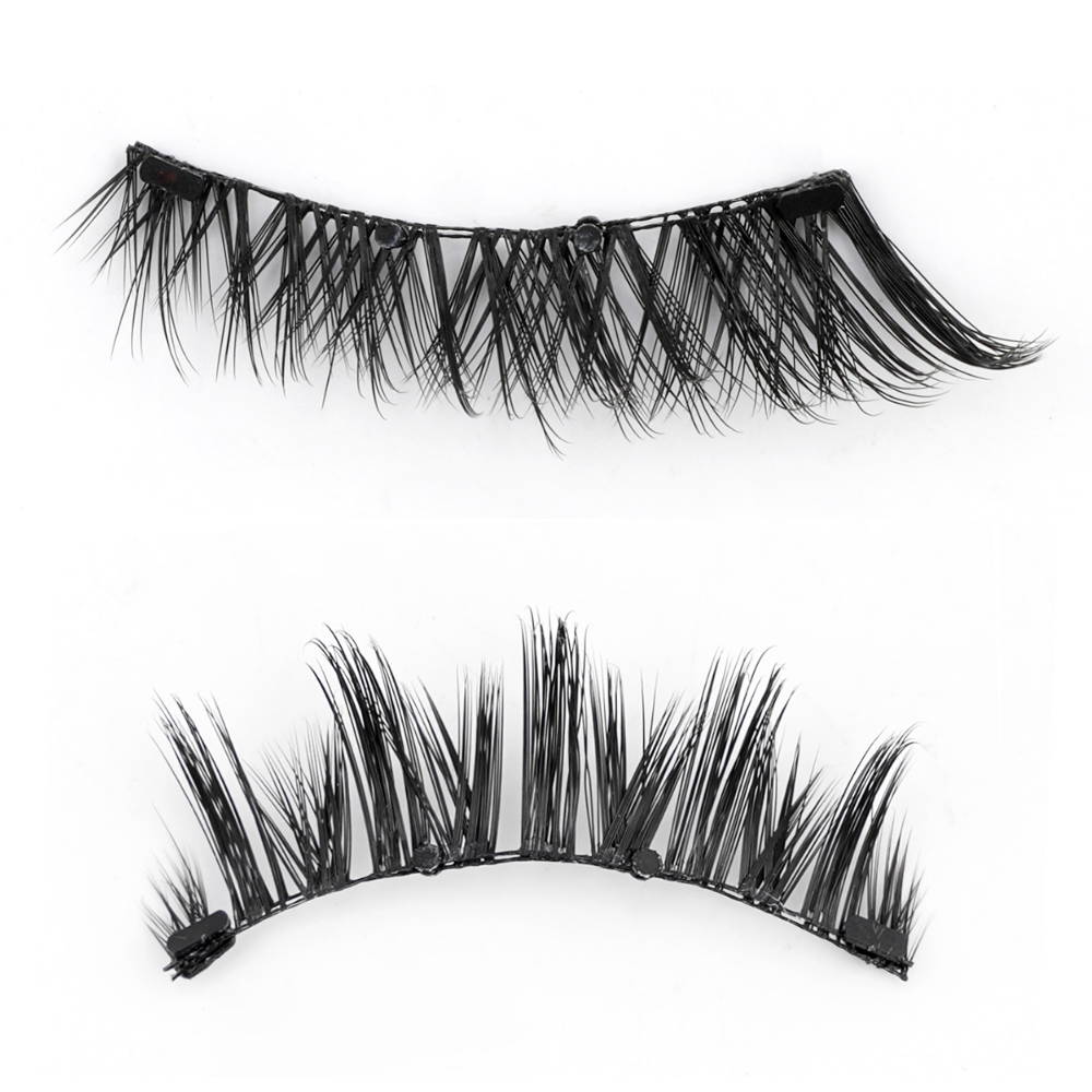 Magnetic Eyelash & Tweezer Set - No Glue, Reusable Lashes