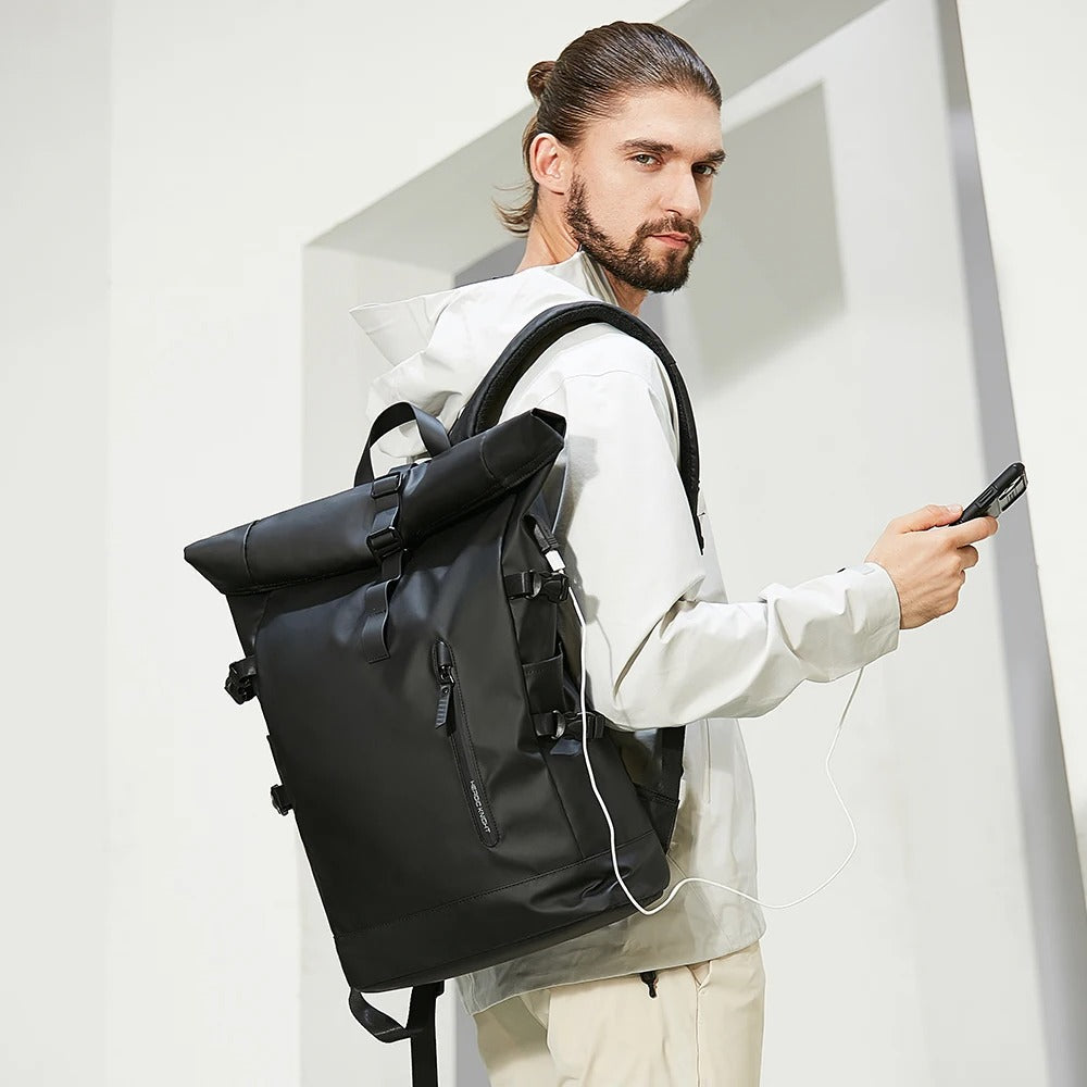 3-in-1 Bicycle Bag & Backpack - Waterproof, Expandable Carry
