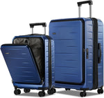 Skyward Expandable Hard Shell Carry-On - Front Pocket & TSA Lock