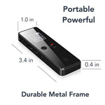 Digital Voice Recorder - Auto-Save Audio With Built-In Speaker