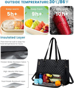 2-in-1 Insulated Lunch & Laptop Tote - Work Travel Bag