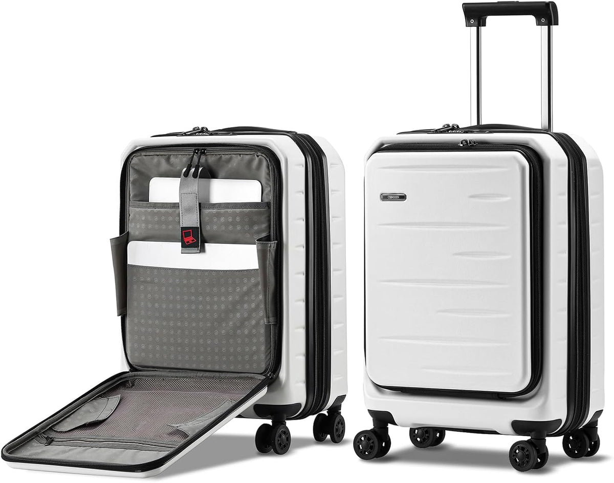 Skyward Expandable Hard Shell Carry-On - Front Pocket & TSA Lock