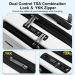 Skyward Expandable Hard Shell Carry-On - Front Pocket & TSA Lock