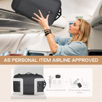 AirVoyage 40L Expandable Backpack - USB Port & Laptop Sleeve