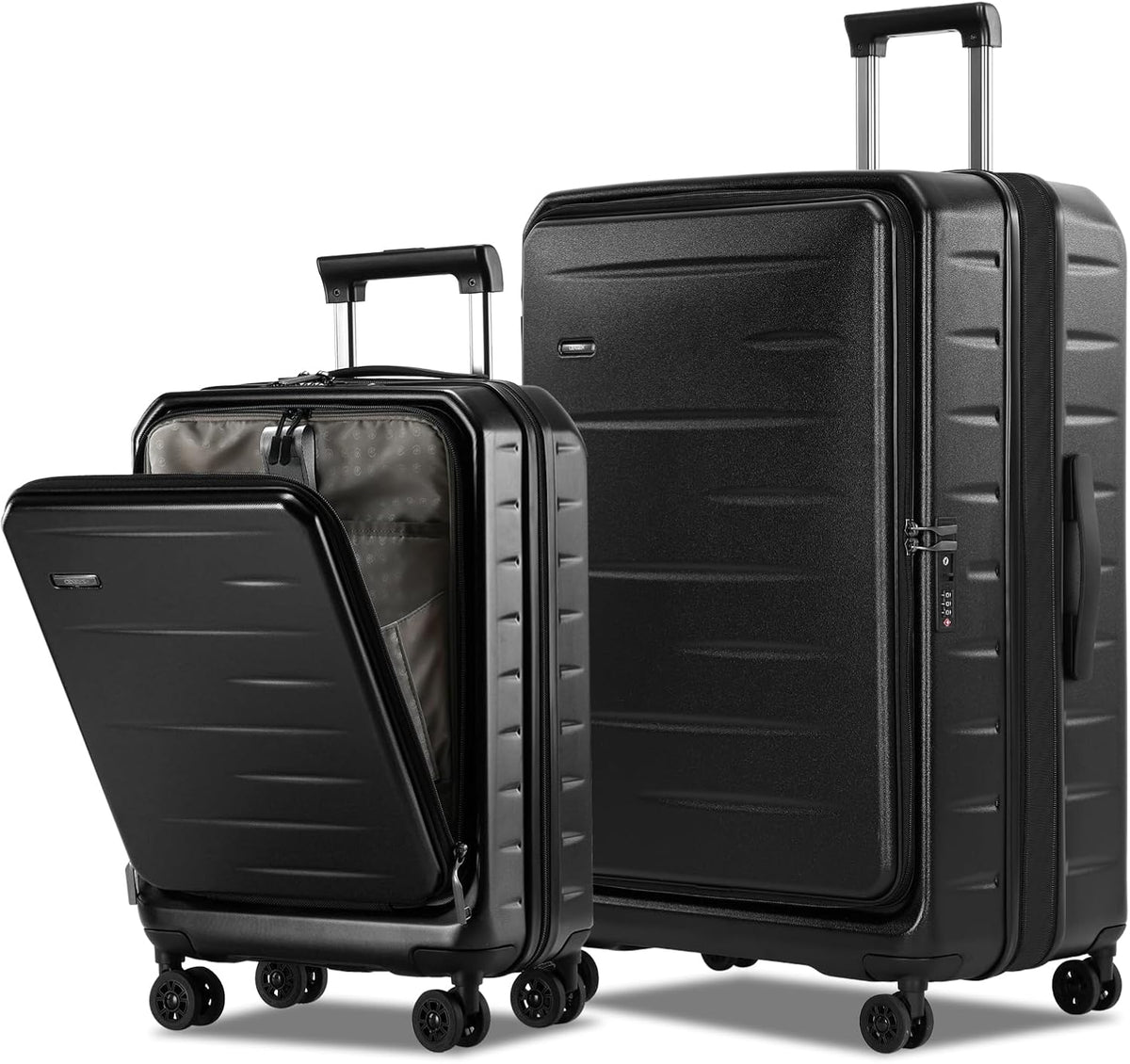 Skyward Expandable Hard Shell Carry-On - Front Pocket & TSA Lock