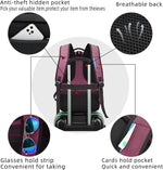 Water-Resistant Laptop Backpack - USB Port & Anti-Theft Pocket