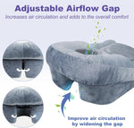 Face Down Recovery Pillow - Support Cushion for Stomach Sleeping