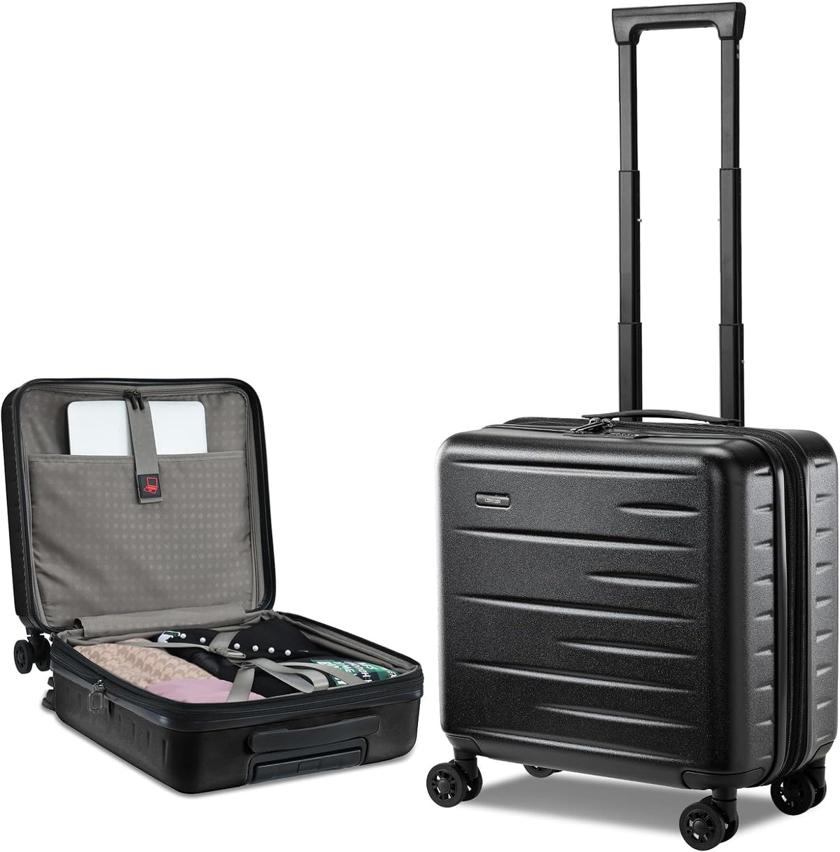 Skyward Expandable Hard Shell Carry-On - Front Pocket & TSA Lock