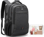 Water-Resistant Laptop Backpack - USB Port & Anti-Theft Pocket
