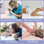 Face Down Recovery Pillow - Support Cushion for Stomach Sleeping
