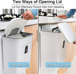 2.4-Gallon Compost Bin - Odor-Sealing Countertop or Under-Sink