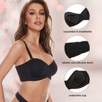 Seamless Plus Size Bra - Adjustable Straps, Ultra-Soft Everyday Comfort