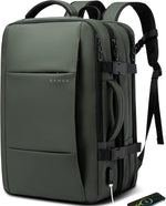 Expandable Travel Backpack - Laptop Sleeve & Duffle Carry