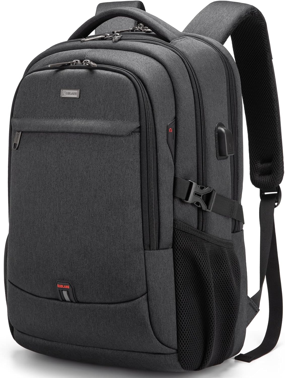Water-Resistant Laptop Backpack - USB Port & Anti-Theft Pocket