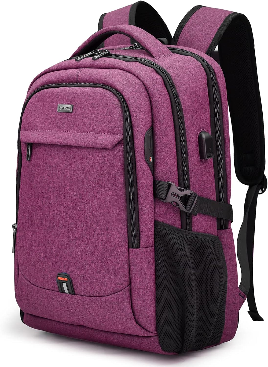 Water-Resistant Laptop Backpack - USB Port & Anti-Theft Pocket