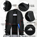 Water-Resistant Laptop Backpack - USB Port & Anti-Theft Pocket