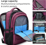 Water-Resistant Laptop Backpack - USB Port & Anti-Theft Pocket