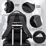 Water-Resistant Laptop Backpack - USB Port & Anti-Theft Pocket
