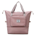 Foldable Carry-On Travel Bag - Lightweight Packable Shoulder Bag