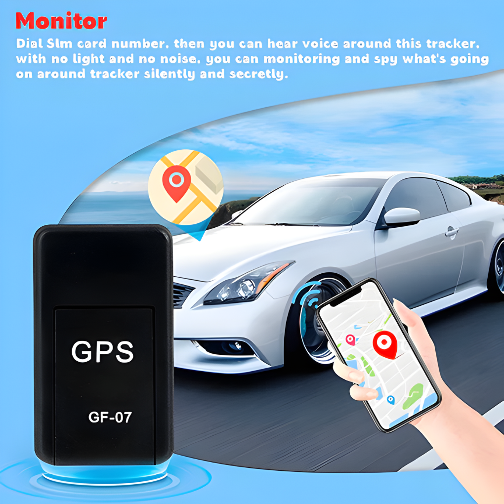 Small GPS Tracker - Real-Time Location for Pets & Valuables