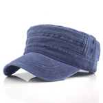 Men's Retro Army Hat - Breathable Sun Protection, Classic Look