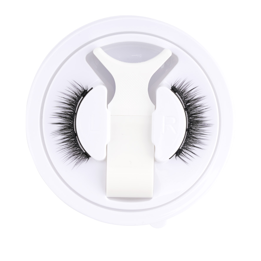 Magnetic Eyelash & Tweezer Set - No Glue, Reusable Lashes