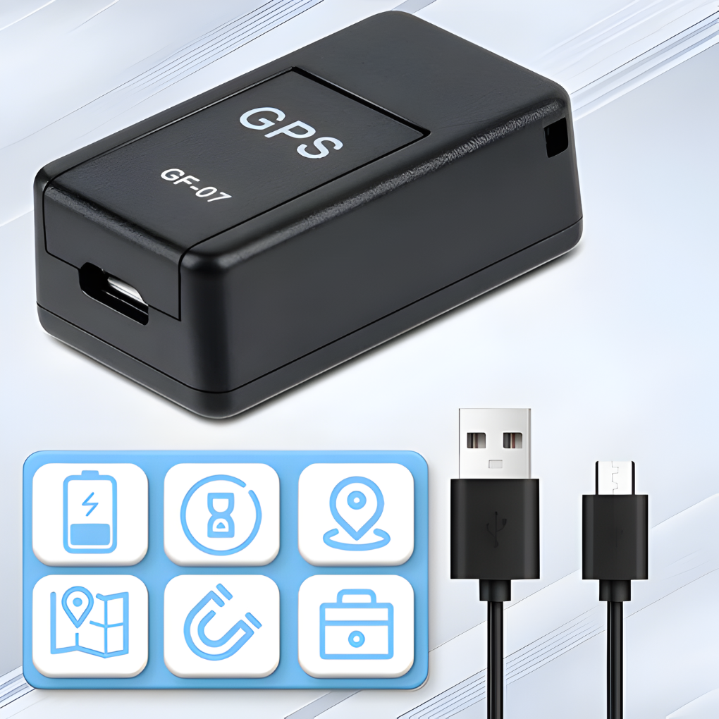 Small GPS Tracker - Real-Time Location for Pets & Valuables