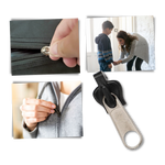 Zipper Slider Replacement - Universal Clip-On Zipper Fix