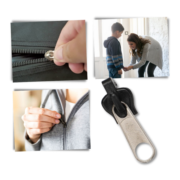 Zipper Slider Replacement - Universal Clip-On Zipper Fix