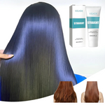 Instant Keratin Hair Straightening Cream - Salon-Smooth Results at Home