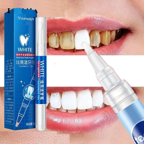 Natural Teeth Whitening Gel Pen - Portable Stain Remover