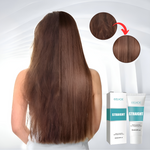 Instant Keratin Hair Straightening Cream - Salon-Smooth Results at Home