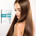 Instant Keratin Hair Straightening Cream - Salon-Smooth Results at Home