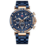 Maritime Men's Wristwatch - Minimalist Numberless Dial