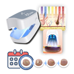 Cold Laser Nail Care Device - Gentle Dual-Light Handheld Tool