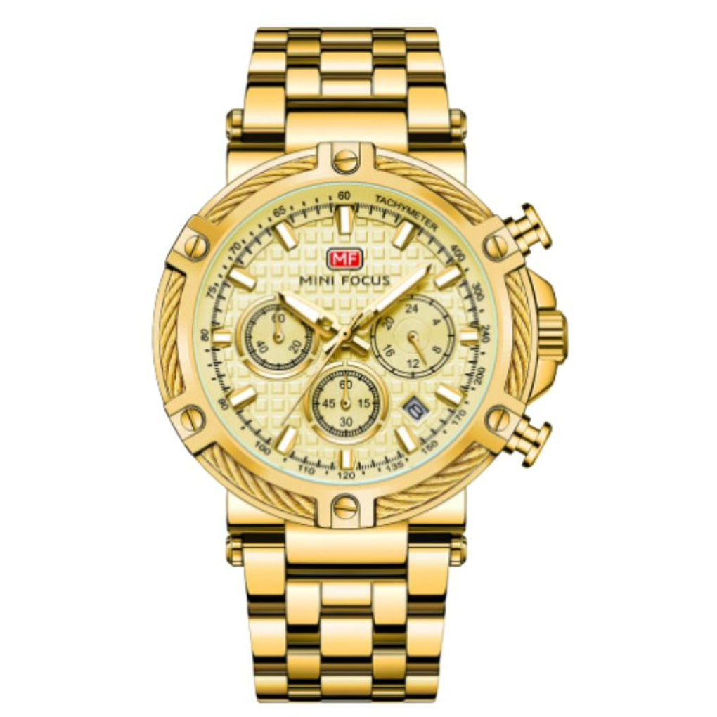 Maritime Men's Wristwatch - Minimalist Numberless Dial