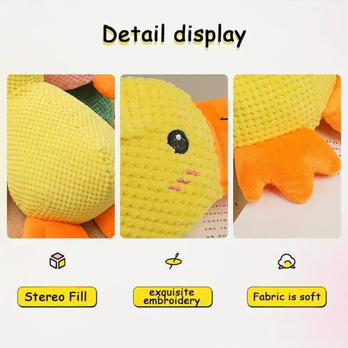 Calming Duck Dog Toy - Squeaky Quacking Chew Toy
