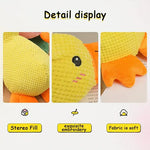 Calming Duck Dog Toy - Squeaky Quacking Chew Toy
