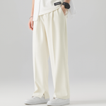 Men's Loose Drape Summer Pants - Breathable Relaxed Fit