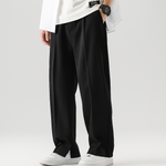 Men's Loose Drape Summer Pants - Breathable Relaxed Fit