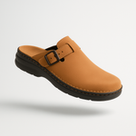 Leather Slip-On Clogs - Supportive Comfort for Men & Women