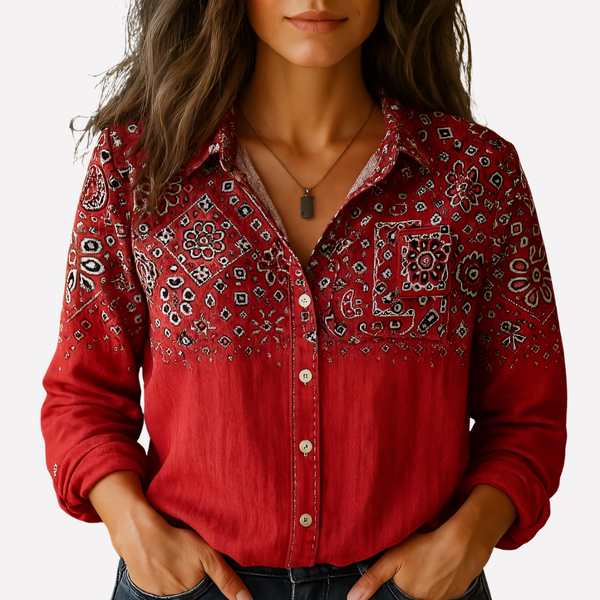 Women's Classic Button-Down Shirt - Timeless, Versatile Style