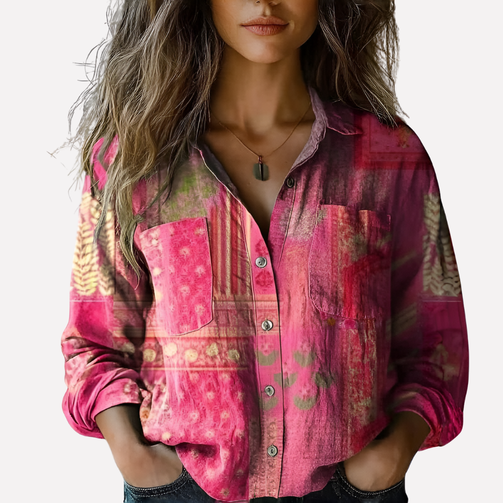 Women's Classic Button-Down Shirt - Timeless, Versatile Style