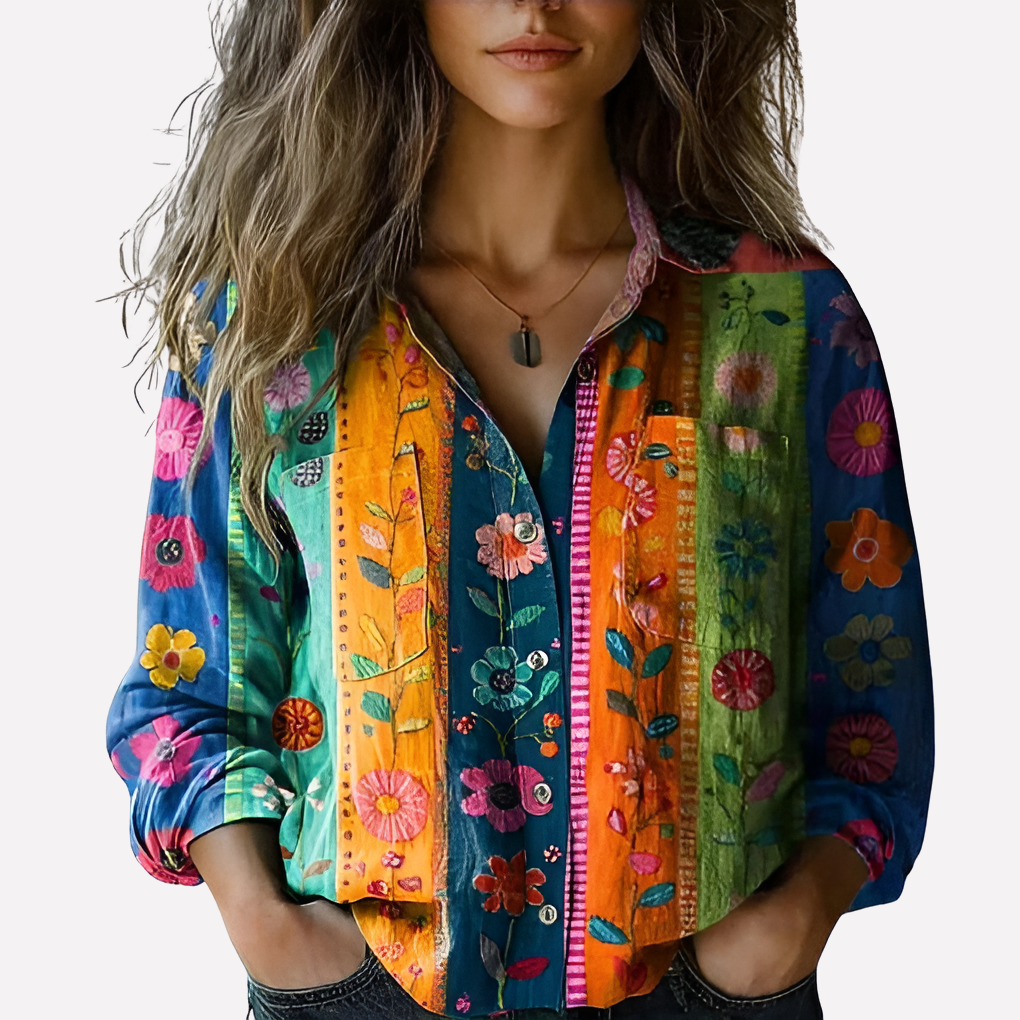 Women's Classic Button-Down Shirt - Timeless, Versatile Style