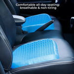 Orthopedic Gel Seat Cushion - Pressure Relief for Office, Car & Wheelchair