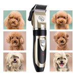 Silent Dog Fur Trimmer - Quiet, Cordless Pet Grooming Set