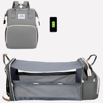 Bambino All-in-One Diaper Bag - Insulated & USB Charging