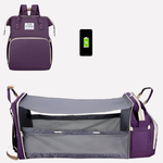 Bambino All-in-One Diaper Bag - Insulated & USB Charging