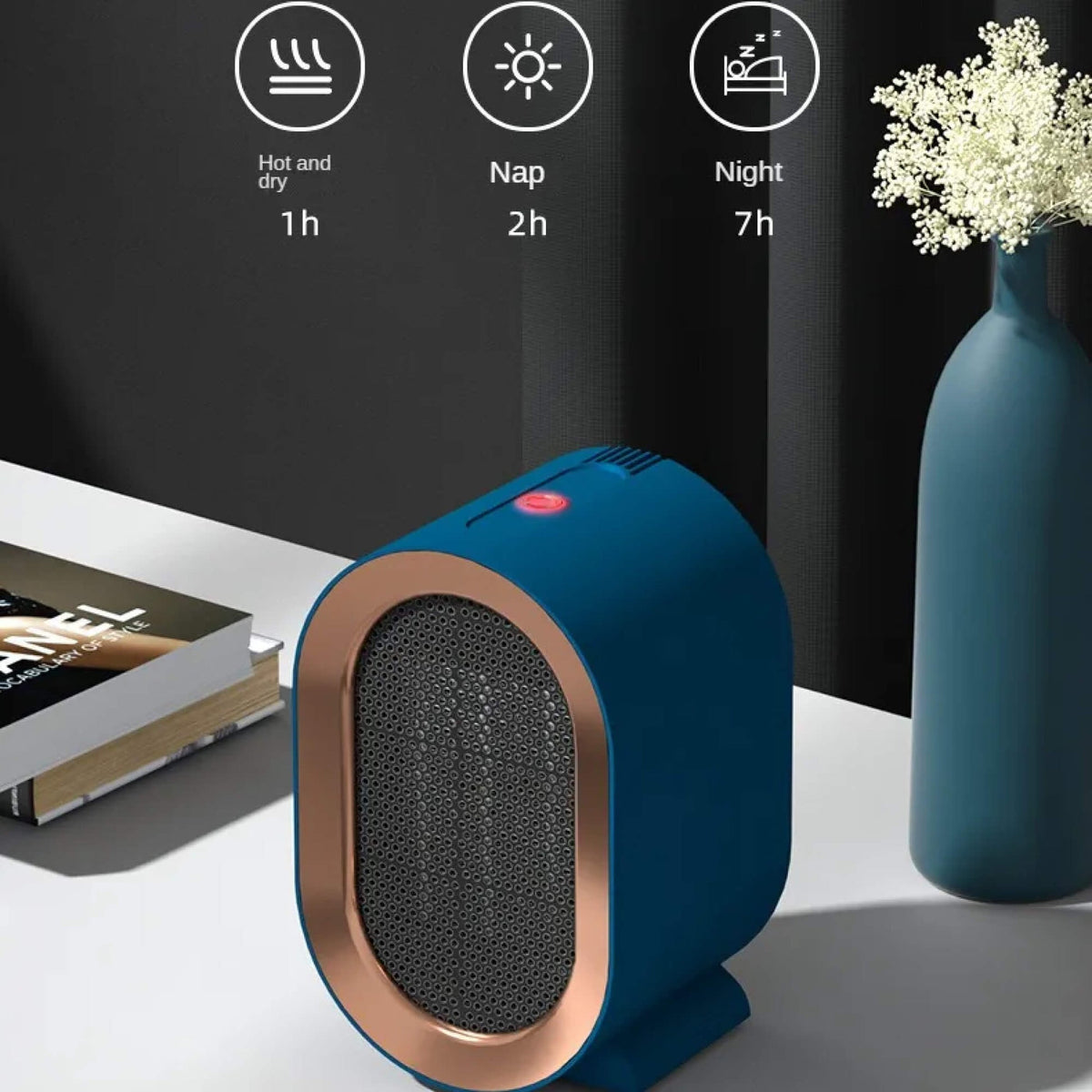 Small Space Heater - Energy-Efficient Ceramic Portable Heater