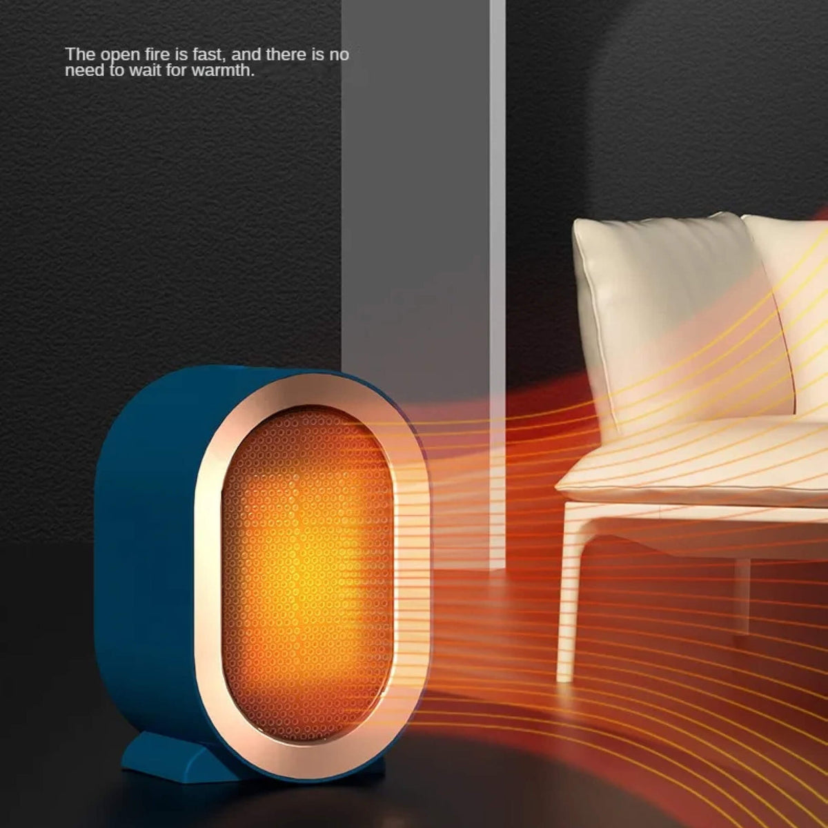 Small Space Heater - Energy-Efficient Ceramic Portable Heater